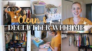 CLEAN & DECLUTTER WITH ME | CLOSET DECLUTTER 2024 | EXTREME SPRING CLEANING MOTIVATION