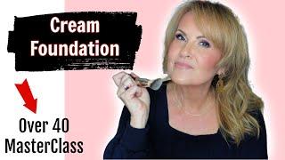 Mature Skin? Get FLAWLESS With Cream Foundation