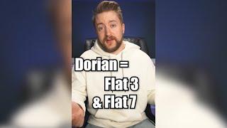 The Dorian Mode Explained in 60 Seconds #shorts