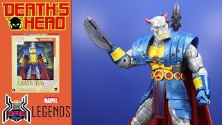 Marvel Legends DEATH'S HEAD Deluxe SDCC (not) Exclusive Trading Card Figure Review