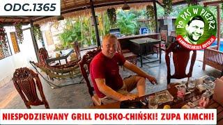 Niespodziewany grill Polsko-Chiński! Zupa kimchi! Odc.1365