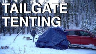 Mountain SUV Tailgate Camping