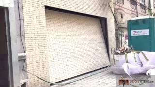 Massive Garage Door in Bricks! 1Ton weight!