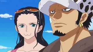 Robin x Law, zoro jealous