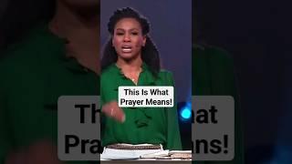 Prayer Explained By Priscilla Shirer #gospel #gospelcontent #priscillashirer