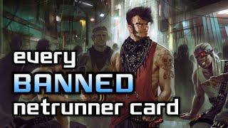 Every Banned Netrunner Card - Android: Netrunner