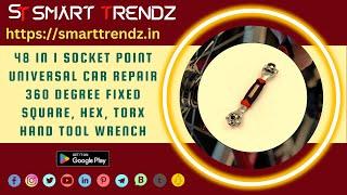 48 in 1 Socket Point Universal Car Repair 360 Degree Fixed Square, Hex, Torx Hand Tool Wrench