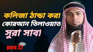 ️সুরা সাবা।Surah Saba।سورة سبأ।Para (22) হাফিজ ক্বারী আব্দুল মালিক।Hosne Quran787।️