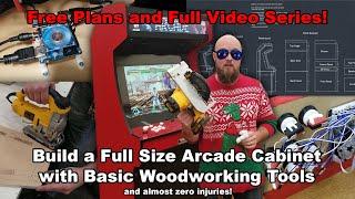 Build a DIY Full Size Arcade Cabinet with Basic Tools