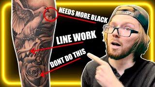 Tattoo Critiques Live | Tips and Tricks to do better tattoos