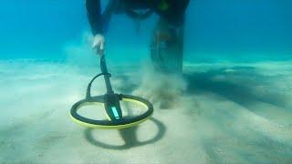 We cleaned out treasures under the diving platforms in Cannes