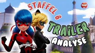 STAFFEL 6 TRAILER! Analyse & Review| Miraculous News ‍⬛