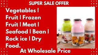 SMA Store | Baby Food Supplement | Slicer Mixing Blender Meat Grinder Fruit Vegetables Meat Mincer.