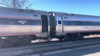 Part 1 of 2 , Amtrak 284 departs , Got cut due to a phone call sorry filmed November 16th 2024