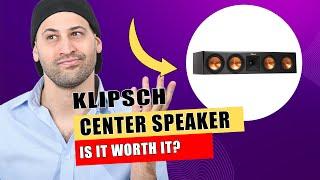 Klipsch RP-450C Center Channel Speaker - Black Quick Review