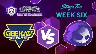 Geekay Esports vs NTMR - Group Stage | OWCS NA Stage 2