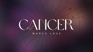 CANCER ️ SOMEONE YOU’RE TIRED OF GOING BACKWARDS WITH! YOU’RE READY TO HEAR THIS NOW * MARCH LOVE *