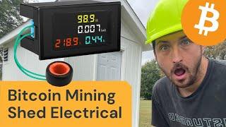 Adding DROK AC Power Meters to My Crypto Mining Shed | Bitcoin Mining