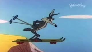 Wile E Coyote And The Road Runner In "Lickety-Splat"