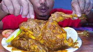 Eating Delicious Cooked Whole Chicken Curry , Do.o Manggimikko Songe cha.atjok , Mukbang