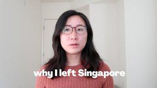 Why I Left Singapore and moved back to the states