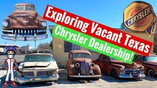 Exploring Abandoned Chrysler Car Dealership in Fredericksburg Texas - Part 2