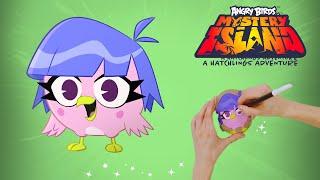 Pebble Painting Mia | Angry Birds Mystery Island