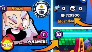 OYUNDA KIRILMIŞ EN İLGİNÇ 10 DÜNYA REKORU !! BRAWL STARS