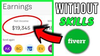 Earn $100/Day On Fiverr (Without Skills) | Fiverr How To Make Money