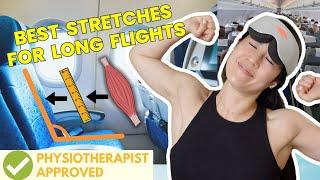 How To Be More Comfortable On Long Flights (Best Plane Stretches)