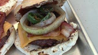 Bacon Cheddar BBQ Burgers