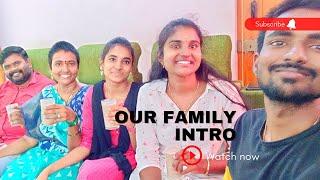 Hi chellam's ️| Our family Intro ‼️ #poojaskitchen #familyintro