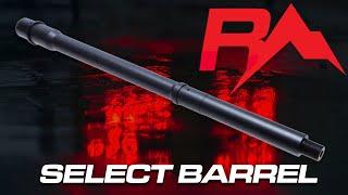 Rainier Arms Select Barrel 100 Yard Group