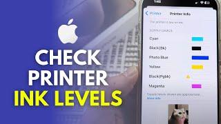 How To Check Printer Ink Levels On iPhone!