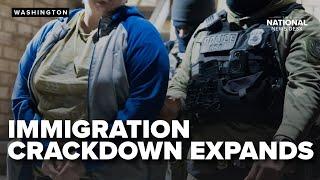 Immigration crackdown expands in communities across the country