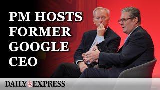 IN FULL: Keir Starmer hosts event with Ex-Google CEO Eric Schmidt