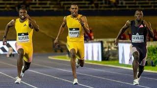 Oblique Seville DESTROYS Noah Lyles | Racers Grand Prix 2024 | Jamaica Invitational...