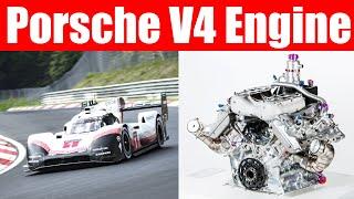 Porsche 919 Evo - 2.0l V4 Engine - The Impressive Engineering in Detail