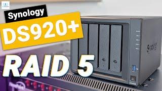 Synology DS920+ | What is RAID 5