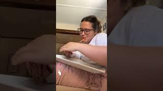 Making Father's Day gifts while baby sleep L. Happy Babies Kidz View  #happybabieskidzview