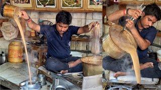 Tastiest Chai Ever  पव्वा पत्ती चाय of Kolkata | Bapu Tea Stall Kolkata | KolkataFood |