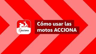 ¿Cómo conducir tu moto ACCIONA?