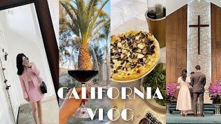 California VLOG 미국 일상 브이로그ㅣ내가 축사하고 내가 오열했던 친구 결혼식ㅣ샌드위치 맛집ㅣ집에서 스테이크 굽기ㅣ젤네일ㅣWhat I Eat In A Week