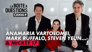 Anamaria Vartolomei, Mark Ruffalo & Steven Yeun en vaisseau spatial