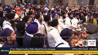 045 Delhi 27May2023 SatEve Rainsabai Keertan Bhai Manpreet Singh Jee