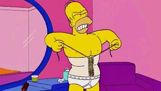 The Simpsons, Dad's Way To Lose Weight! The Simpsons 2024 - Best moments