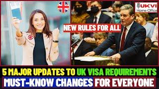 5 UK VISA CHANGES 2024! MUST-KNOW INFO FOR TRAVELERS!