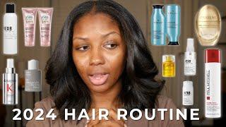 2024 Relaxed Haircare Routine | Niara Alexis