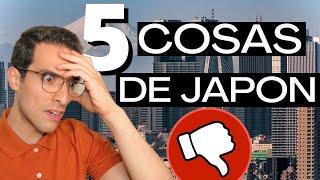 5 COSAS que NO ME GUSTAN de JAPON | Japón con G