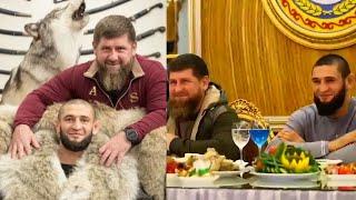 Khamzat chimaev had a blast with Chechenya warlord Ramzan kadyrov after his win at #ufc273